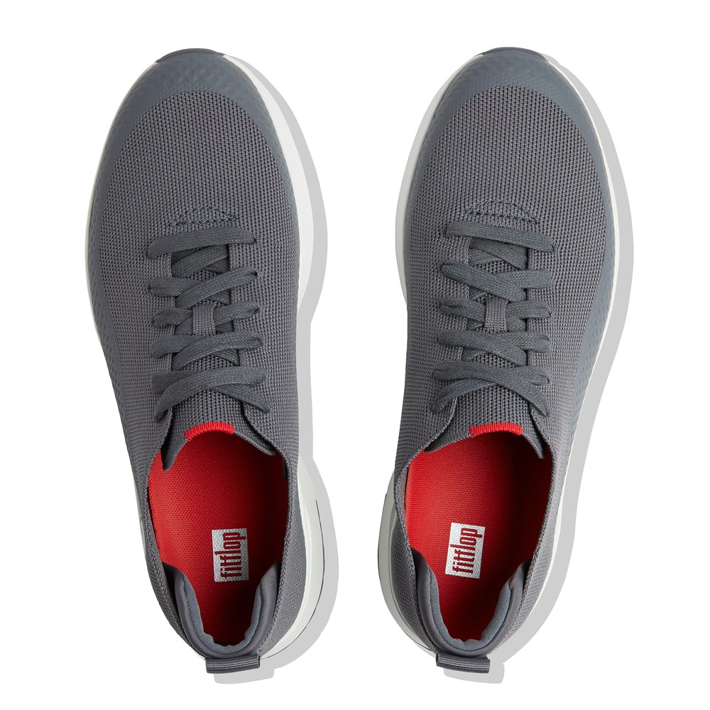 Fitflop Mens Sneakers - Uberknit Ever Knit - Grey - 791-QCPRTU